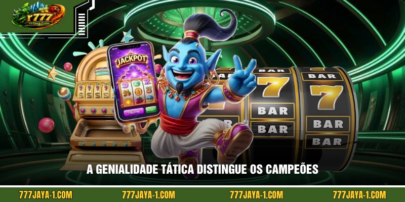 A genialidade tática distingue os campeões dos concorrentes