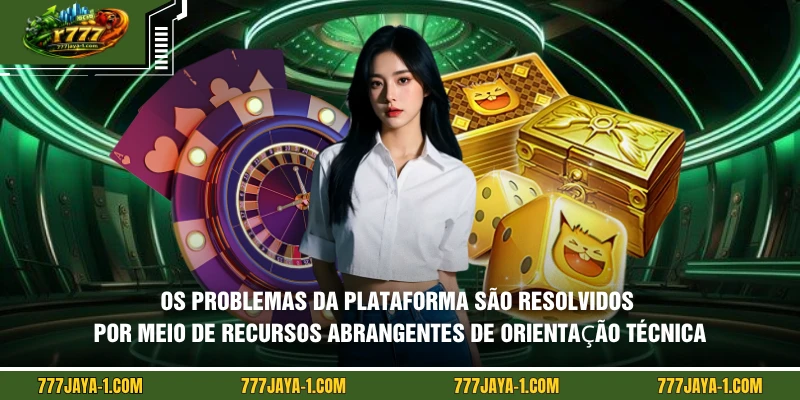 Os problemas da plataforma são resolvidos por meio de recursos abrangentes de orientação técnica
