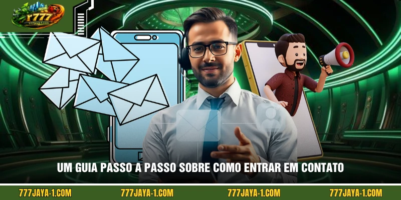 Um guia passo a passo sobre como entrar em contato por meio de métodos oficiais