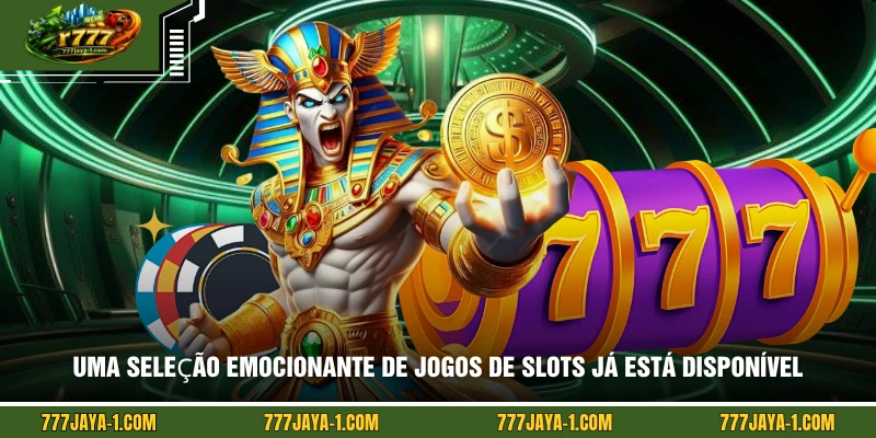 Uma seleção emocionante de jogos de slots já está disponível